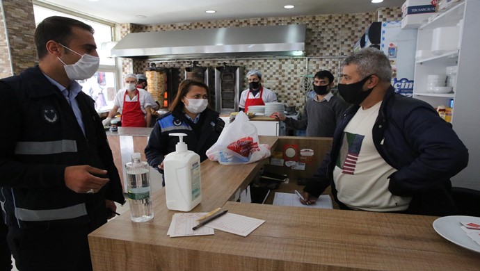 HALİLİYE BELEDİYESİNDEN YENİ NORMALLEŞME DENETİMİ