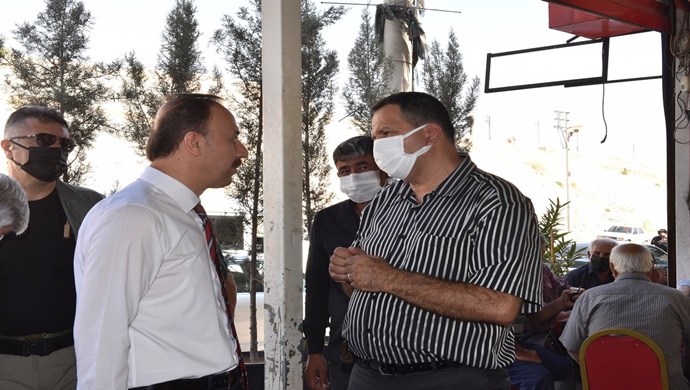 Vali Erin, Topdağı Mahallesinde Vatandaşlarla Buluştu