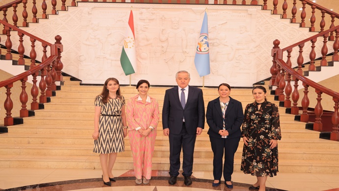 Meeting of the Minister of Foreign Affairs with the leadership of the Swiss Cooperation Office